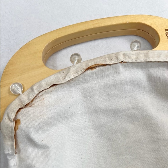 LILLY PULITZER Bermuda Hand Bag Purse Reversible Boho Embroidered Floral Eyelet - Picture 11 of 14